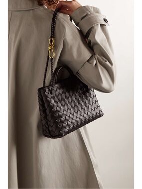 Brown  Intrecciato Leather Tote Bag – Bottega Veneta Andiamo Style Copy